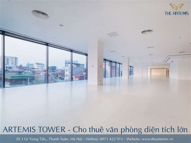 Large office space for rent in Thanh Xuan District