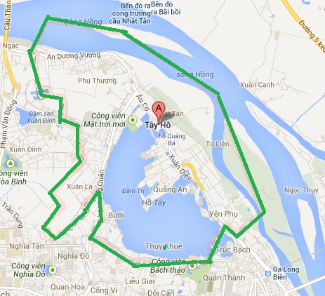 Office rental prices in Hanoi