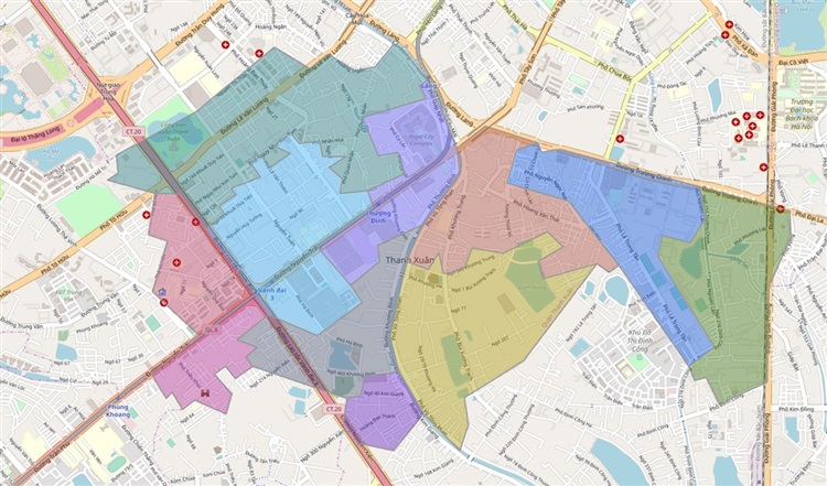 Office rental prices in Hanoi