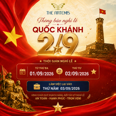 THÔNG BÁO LỊCH NGHỈ LỄ QUỐC KHÁNH 02/09/2026